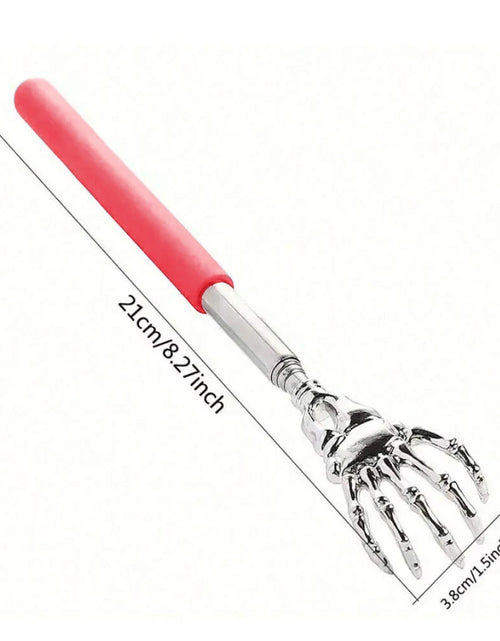 Load image into Gallery viewer, Portable Stainless Steel Telescopic Back Scratcher Extendable Scratcher Back Massager Tool For Blood Circulation Relax Health

