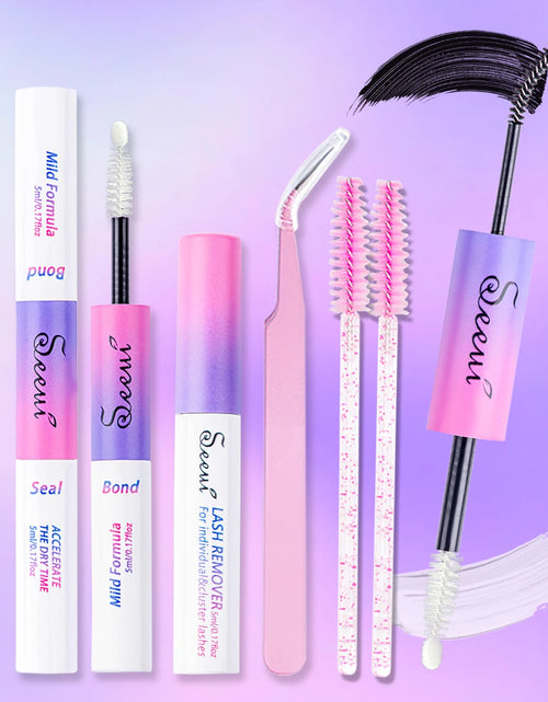 Load image into Gallery viewer, Eyelash Glue and Seal for Eyelash Clusters Strong Fixed Eyelash Glue Lasting Eyelash Glue Eyelash Extension tool
