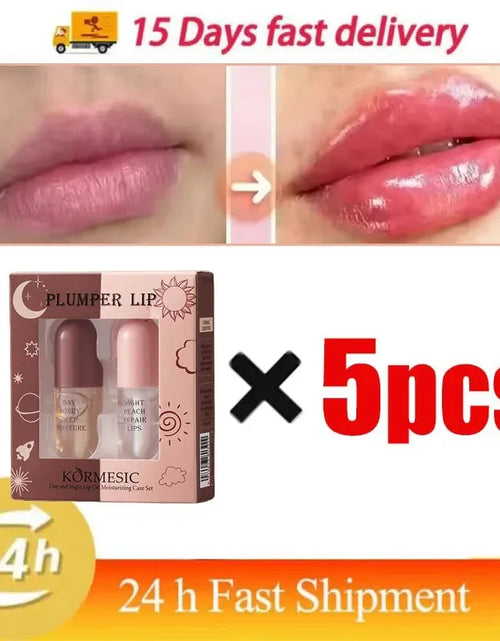 Load image into Gallery viewer, Instant Lip Plumping Essential Oil Nourishing Antiwrinkle Moisturising Sexy Lip Care Ultimate Plumping Lip Gloss Serum Cosmetics
