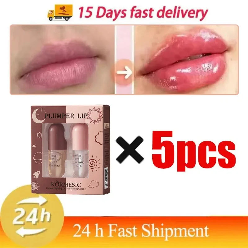 Instant Lip Plumping Essential Oil Nourishing Antiwrinkle Moisturising Sexy Lip Care Ultimate Plumping Lip Gloss Serum Cosmetics