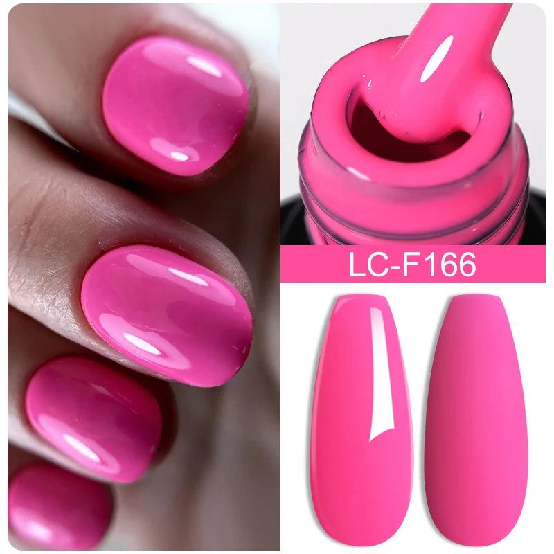 LILYCUTE 7ML Glitter Gel Nail Polish Sparkling Semi Permanent UV Gel Colorful Shinning Gel Varnish Nail Art Soak Off UV LED Gel