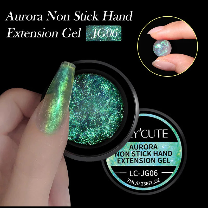 LILYCUTE 6 IN 1 Extension Gel Nail Polish Acrylic Construct Hard Gel Soak Off Self Leveling Reinforcement Gel For Nail HEMA FREE