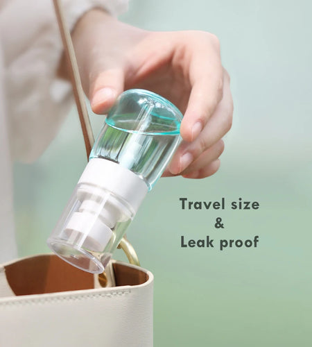 Travel Spray Bottle, Mini Refillable Small Spray Bottles with Fine Mist Nozzle for Hair Face Water Alcohol Plants, 1pcs 30ml