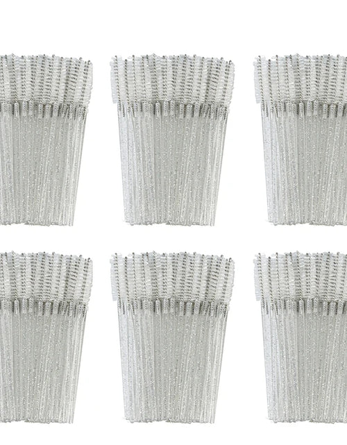 Load image into Gallery viewer, ANNAFRIS 50Pcs  Disposable Eyelash  Brush Soft Head Crystal Eyebrow Brush Lash Extension Brush  Mascara Wand Makeup Tool
