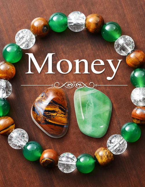 Load image into Gallery viewer, Prosperity and Abundance Healing Bracelet - Relaxation, Success Enhancement Bracelet, Personal Strength and Health
